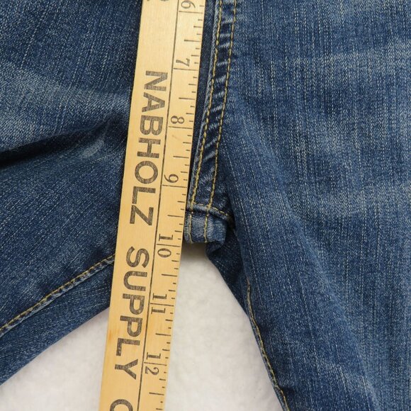 Levis Blue Jeans Womens Size 14 Signature Mid Rise Skinny Dark Wash Denim - Picture 11 of 12